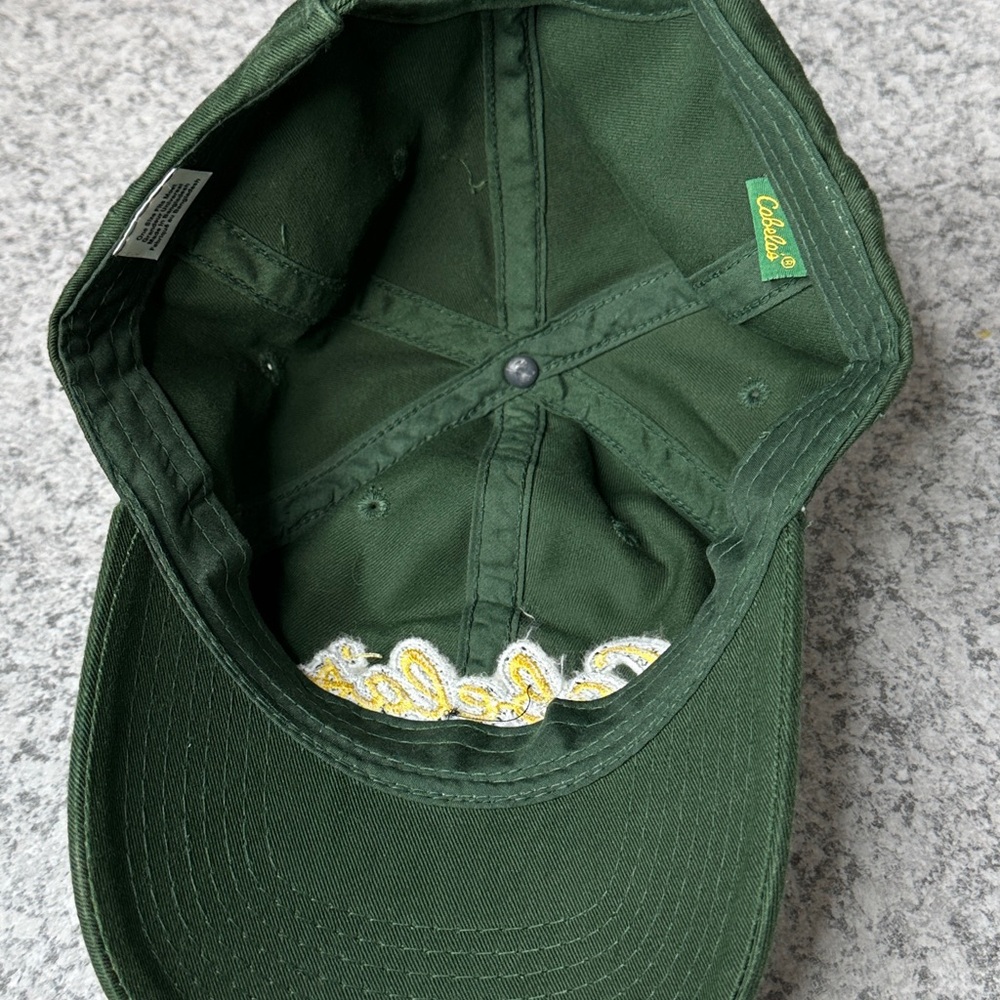 Cabela’s | Dark Green Embroidered DAD Hat - Picture 5 of 7